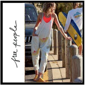 Free People Hot Shot Printed Onesie